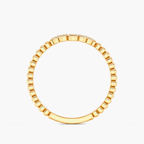 Pierścionek zaręczynowy SAVICKI: dwukolorowe złoto, diamenty